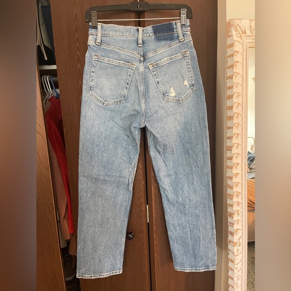 Abercrombie & Fitch Curve Love ‘90s Straight Ultra High Rise Jeans 27/4 xs - Picture 4 of 5